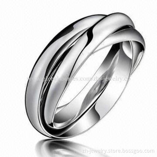Titanium Silver 316l Stainless Steel Rings, Fashion Men's Death's Head Ring, Welcome OEM & ODM Order